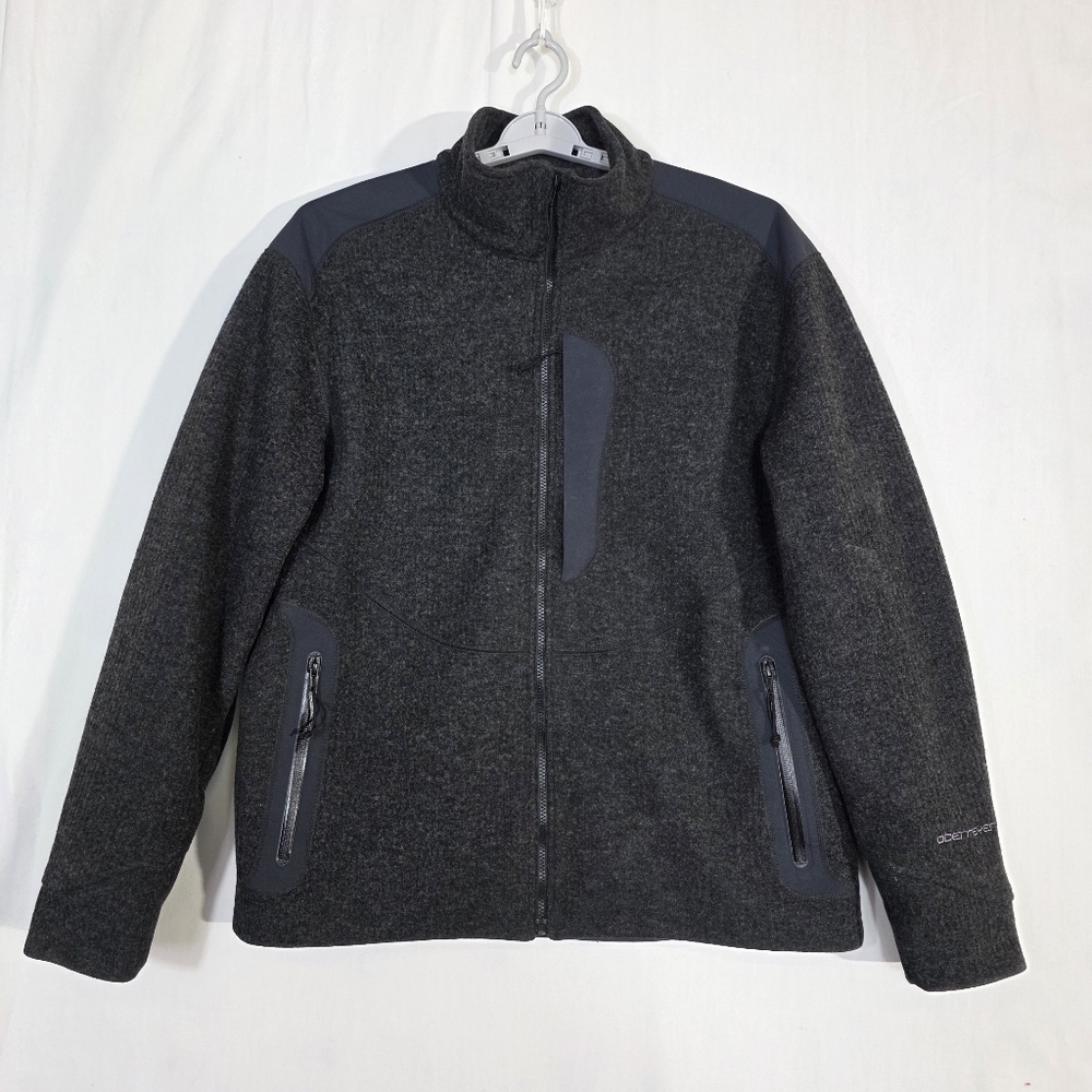 Obermeyer wool zip up jacket
